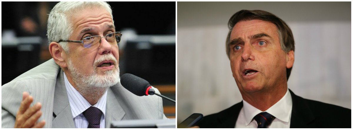 Deputado Jorge Solla pede cassação de registro de Jair Bolsonaro