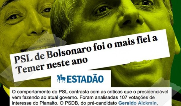 CUT: partido de Bolsonaro foi o que mais apoiou Temer a retirar direitos do povo