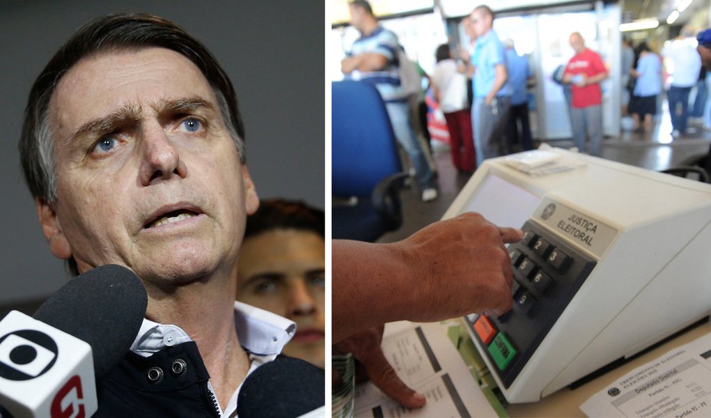 Bolsonaro, que pede volta de voto impresso, já defendeu uso da urna eletrônica