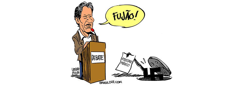 Latuff resume Bolsonaro e os debates