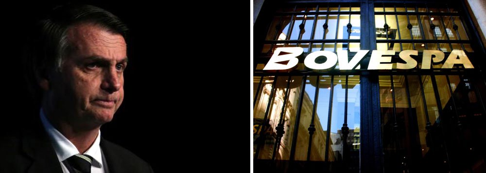 Bolsonaro trai o mercado e derruba Bovespa