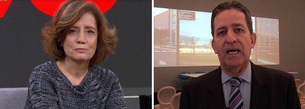 Bolsonarista, presidente da Câmara Americana de Comércio ataca Miriam Leitão