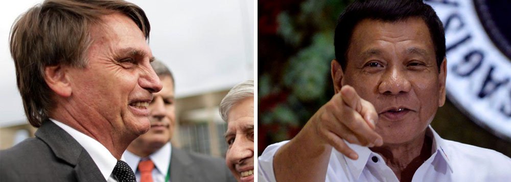 Le Figaro chama Bolsonaro de “irmão político” de presidente das Filipinas