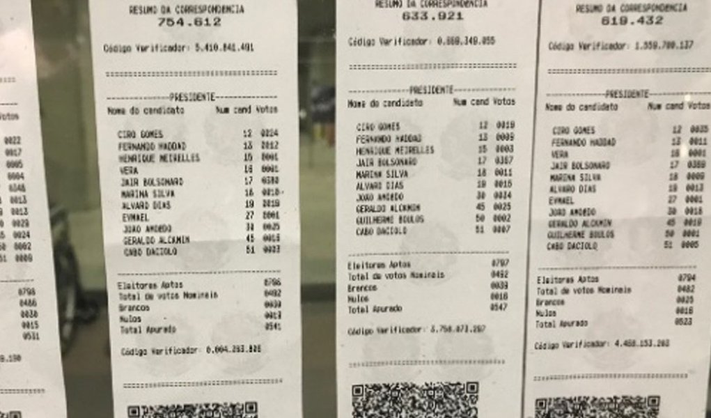 Boletins de urnas no exterior circulam nas redes e TSE não vê ilegalidade