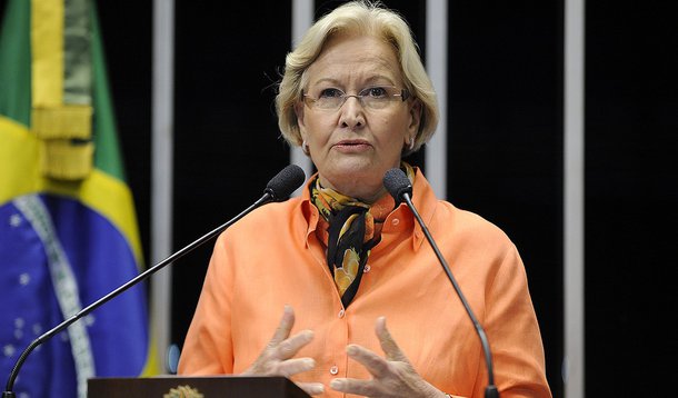 Ana Amélia se recusou a gravar vídeo contra Bolsonaro