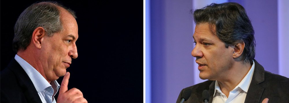 Ciro chama Haddad de 'presidente' em telefonema