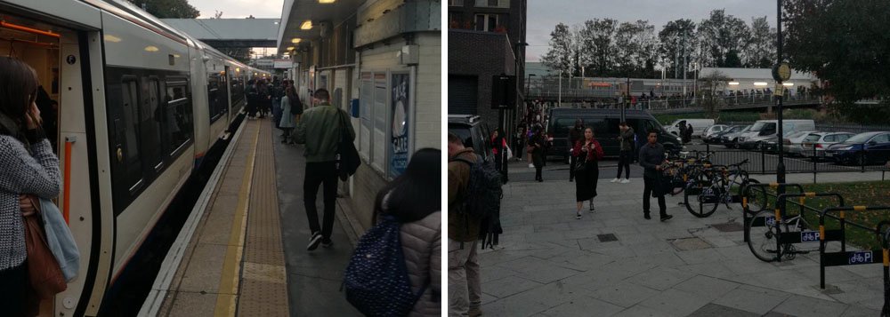 Homem ataca pessoas com faca em trem de Londres