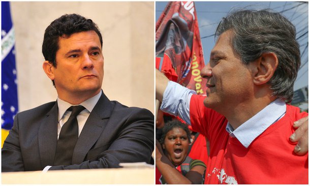 Moro dá contribuição valiosa à vitória de Fernando Haddad