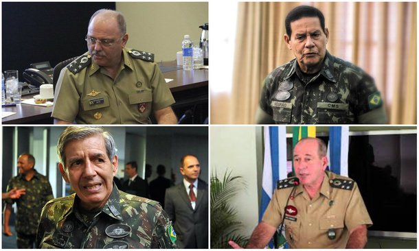 A volta da tutela militar sobre a Nação