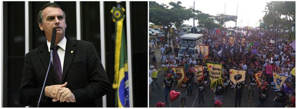 Em Maceió, 20 mil vão ao #EleNão: campanha misógina, diz manifestante