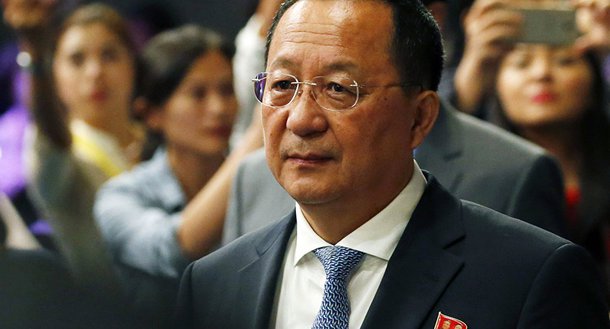 Chanceler da Coreia do Norte diz que desarmamento deve ser gradual