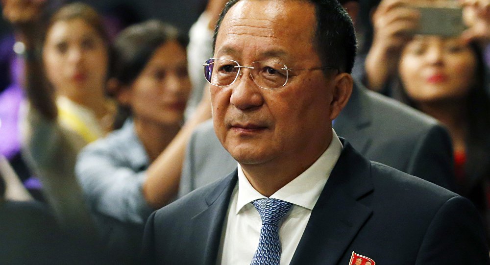 Chanceler da Coreia do Norte diz que desarmamento deve ser gradual