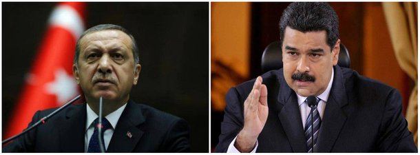 Erdogan diz que não deixará Maduro “sozinho” e estuda visitar a Venezuela