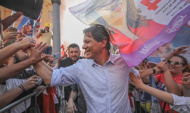 Haddad: superar Bolsonaro é o nosso processo civilizatório
