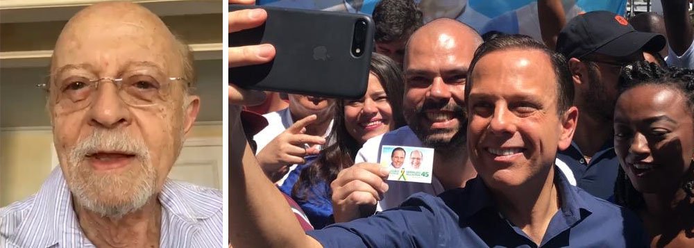 Ex-governador do PSDB, Goldman pede que paulistas “evitem” eleger Doria