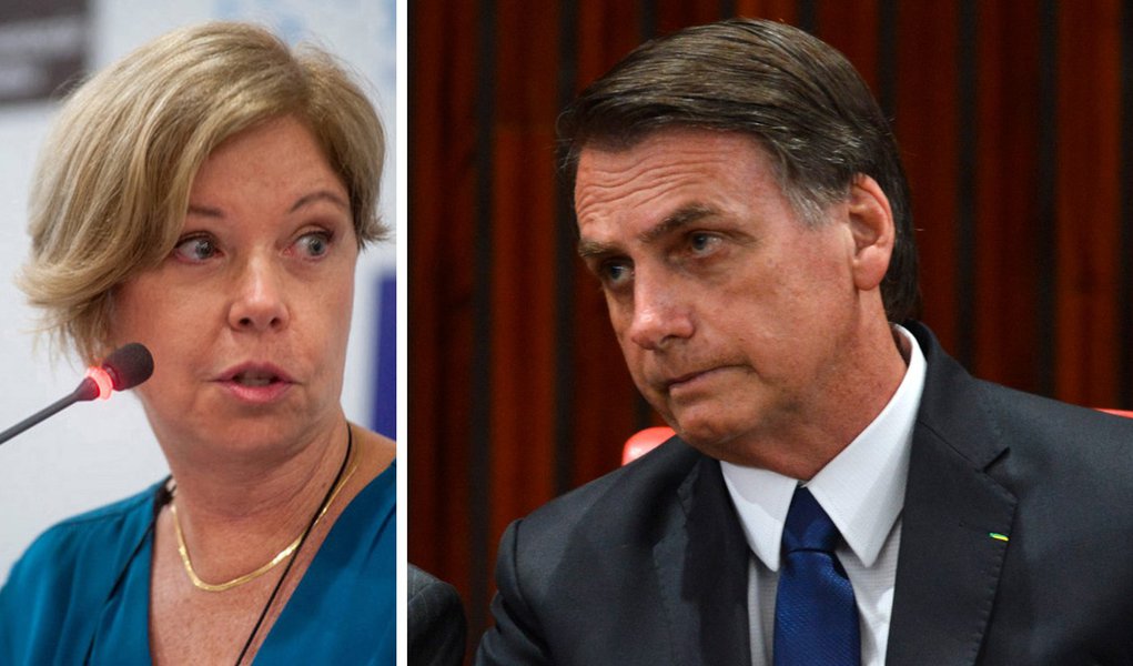 Bolsonaro defende liberdade de expressão em diálogo com Eliane Cantanhede no Twitter
