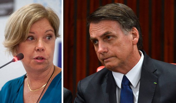 Bolsonaro defende liberdade de expressão em diálogo com Eliane Cantanhede no Twitter