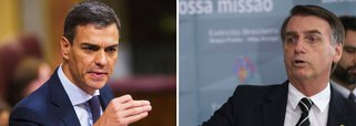 Brasil perde reputação e presidente espanhol critica os bolsonaros