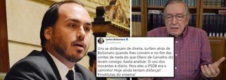Carlos Bolsonaro ataca novamente no Twitter e cita 'prostitutas do sistema'