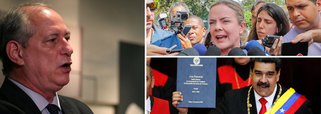 Até outro dia, Ciro dizia que a Venezuela de Maduro era uma democracia
