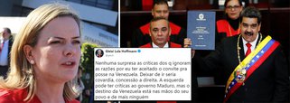 Gleisi: deixar de ir à posse de Maduro seria covardia