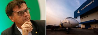 Bolsonaro confirma que irá entregar Embraer 