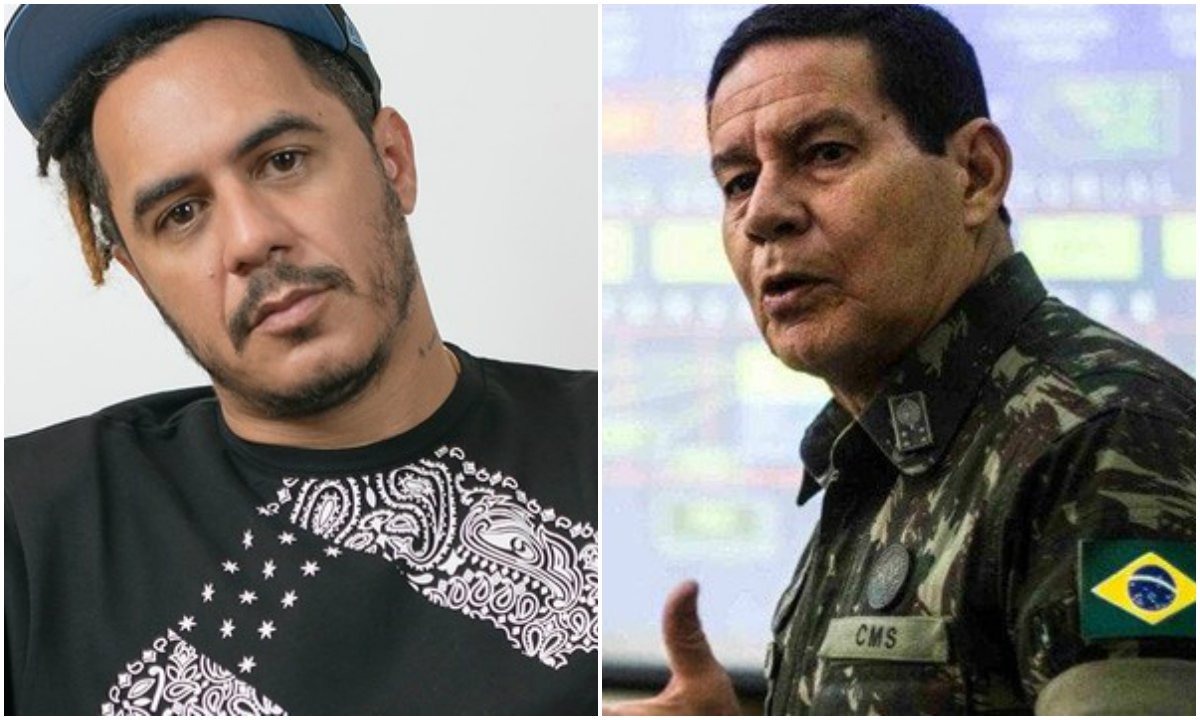 Marcelo D2 ironiza promoção do filho de Mourão: ato contra o comunismo?