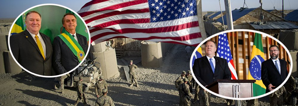Para 80%, base militar rebaixa Brasil a colônia dos Estados Unidos