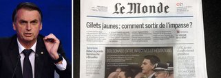 Le Monde: primeiros dias de Bolsonaro demonstram “agressividade e improvisação”