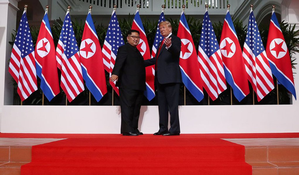China media segundo encontro entre Trump e Kim Jong-un