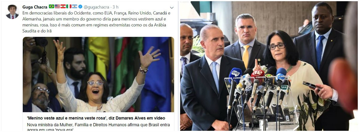 Recomendação de cores lembra regimes extremistas, como Irã e Arábia Saudita