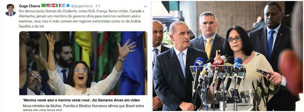 Recomendação de cores lembra regimes extremistas, como Irã e Arábia Saudita