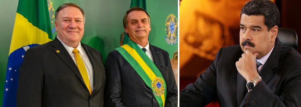 EUA pedem apoio do Brasil para derrubar Maduro