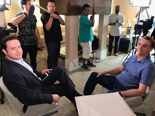 Bolsonaro mais uma vez privilegia a Record e dá exclusiva antes da posse