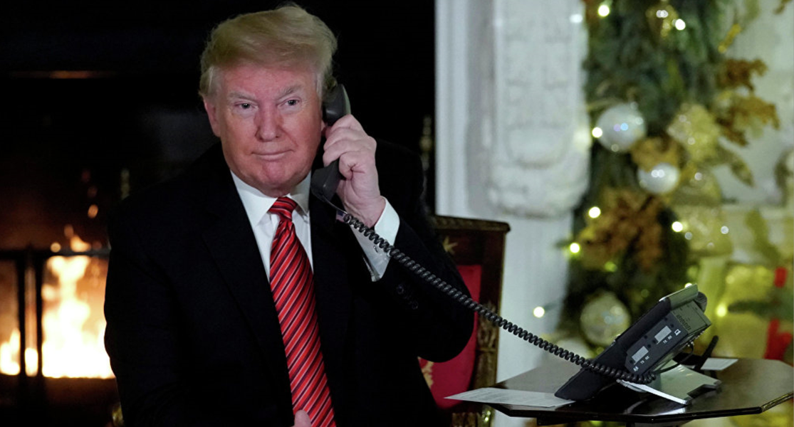 Você ainda acredita em Papai Noel?, pergunta Trump para criança de 7 anos