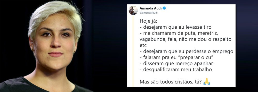 Jornalista do Intercept revela ameaças: 'desejaram que eu levasse tiro'