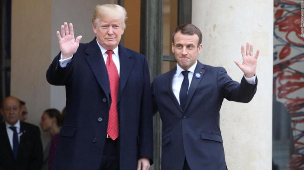 Macron alfineta Trump: 'um aliado deve ser confiável'