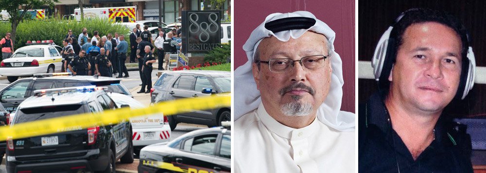 Jornalistas assassinados chegam a 34 em 2018