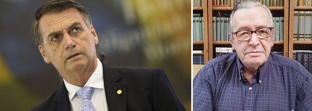 Guru de Bolsonaro, Olavo pede que ele declare guerra à mídia