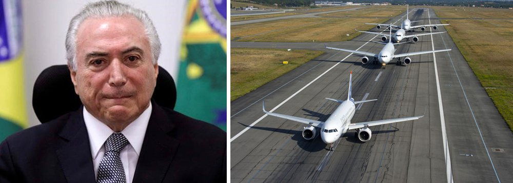 Canetada de Temer para abrir aéreas a estrangeiros provoca desconfianças