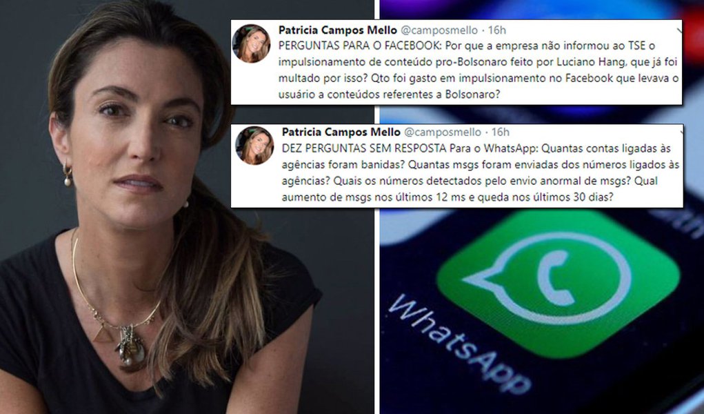 Patrícia Campos Mello é citada pela Time como uma das personalidades do ano