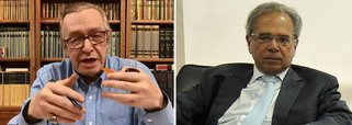 Em guerra contra o governo, Olavo agora envolve Guedes em ‘lobby’ privado