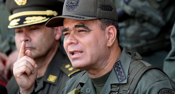 Ministro da Defesa venezuelano volta a fazer chamado para enfrentar intervenção