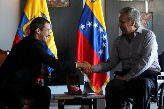 Guaidó deixa Equador para voltar à Venezuela, mas rota é desconhecida