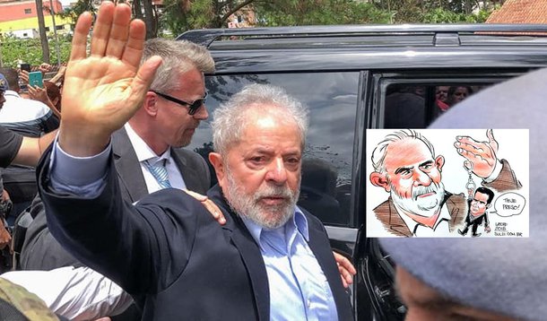 Hashtag #LulaGigante bomba no Twitter após velório de Arthur