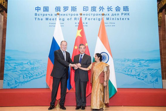 China, Rússia e Índia fortalecem cooperação no combate ao unilateralismo