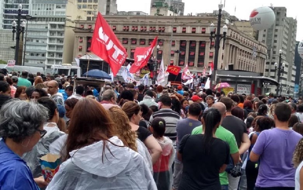 Greve de servidores em São Paulo