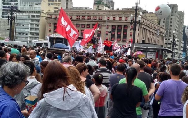 Greve de servidores em São Paulo