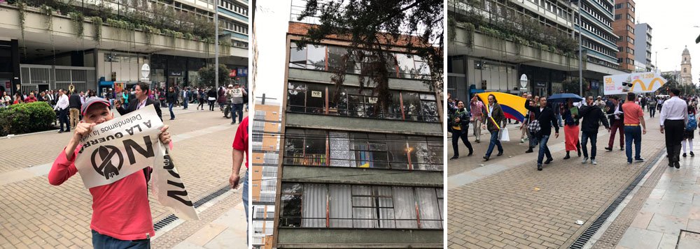 Colombianos se levantam contra a guerra de Trump e Bolsonaro na Venezuela