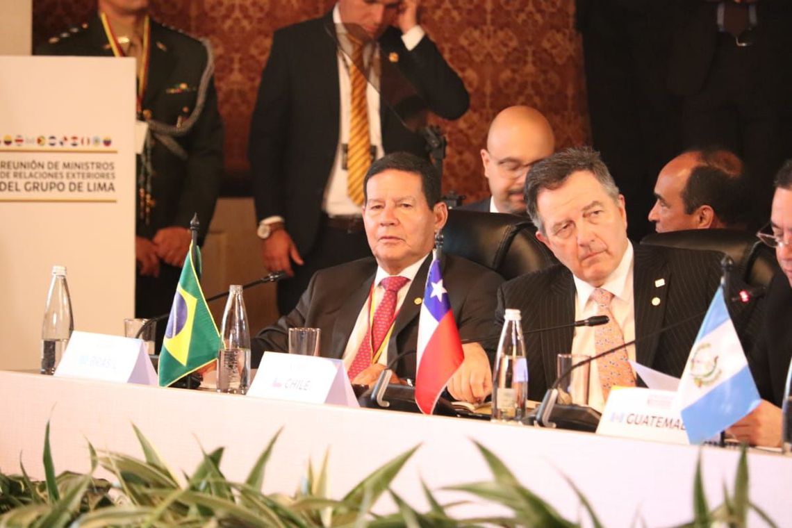 Mourão: “em hipótese alguma” EUA usarão Brasil para atacar Venezuela